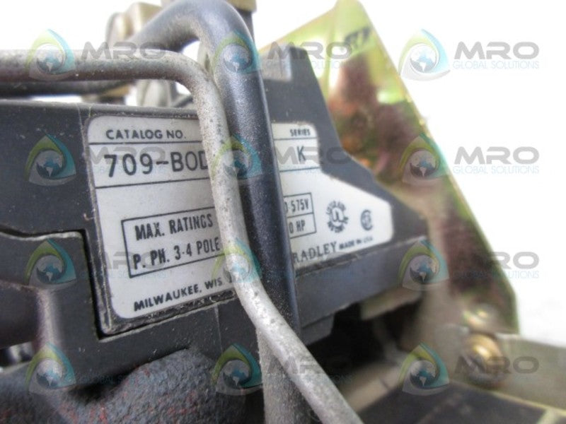 INDUSTRIAL SPARE PART 709-B0D103 SER. K STARTER  UNMP