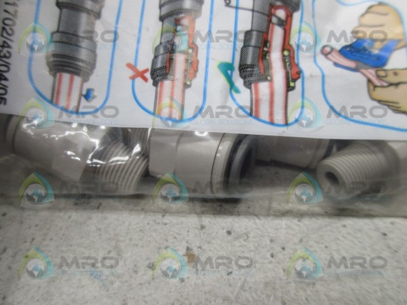 JOHN GUEST PM010801S MALE STR ADAPTOR (PK OF 10)  NSMP
