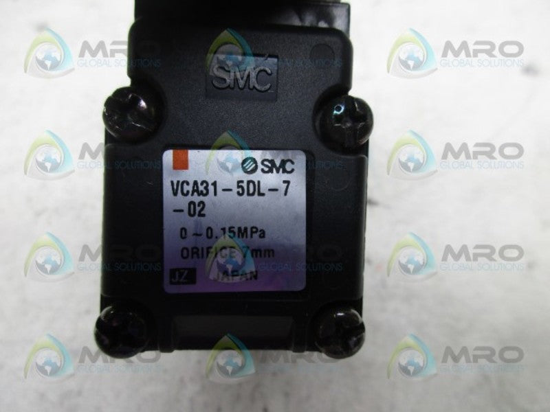 SMC VCA31-5DL-7-02 VALVE  NSNP