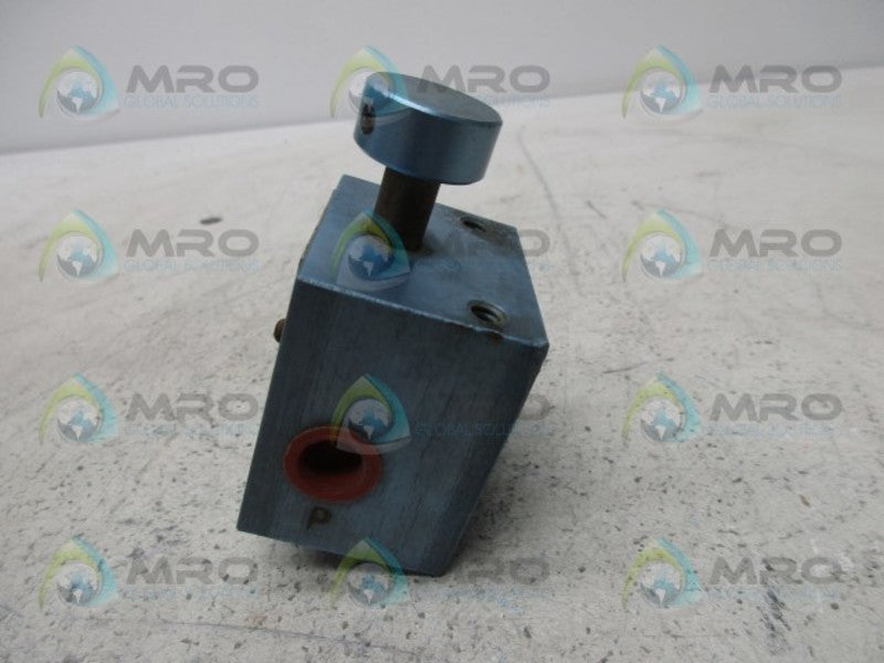 RACINE 0D6-STGD-102S GAGE ISOLATOR SINGL VALVE  UNMP