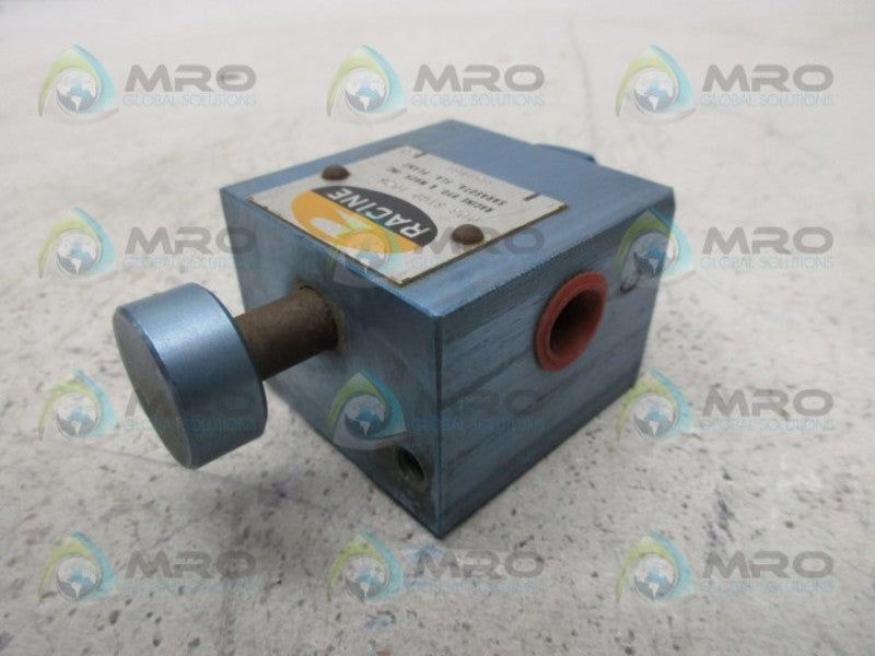 RACINE 0D6-STGD-102S GAGE ISOLATOR SINGL VALVE  UNMP