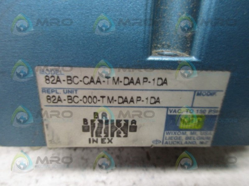 MAC 82A-BC-CAA-TM-DAAP-1DA SOLENOID VALVE  UNMP