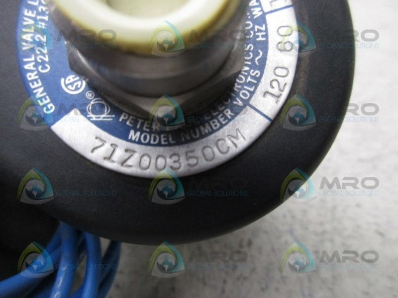 PETER PAUL 71Z00350CM SOLENOID VALVE  NSMP