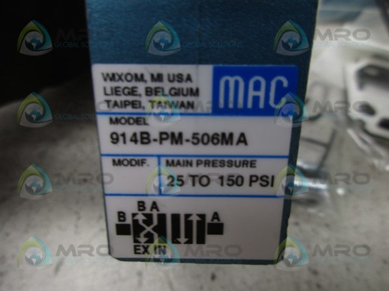 MAC 914B-PM-506MA SOLENOID VALVE  NSMP