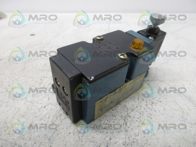 MAC 82A-AC-000-TM-DAAP-3DA SOLENOID VALVE  UNMP