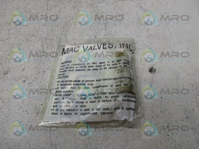 MAC K-62002C VALVE REPAIR KIT  NSMP