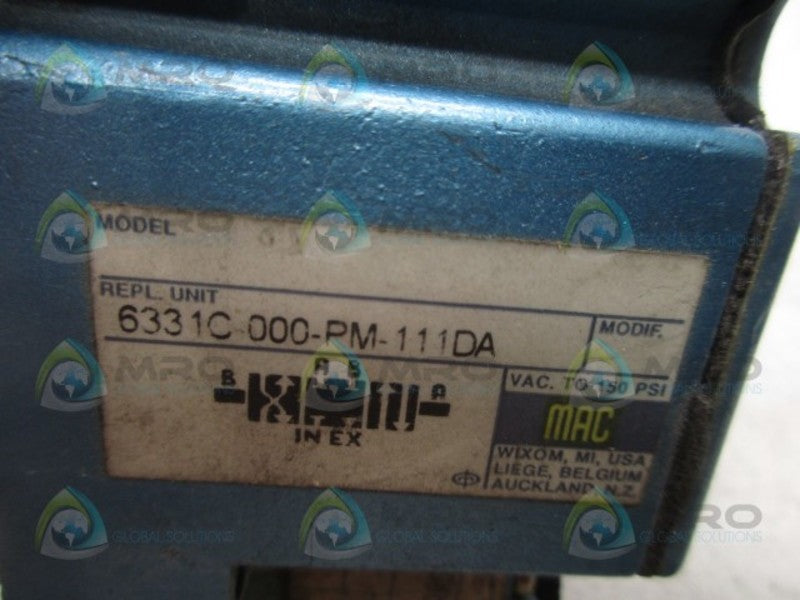 MAC 6331C-000-PM-111DA UNMP