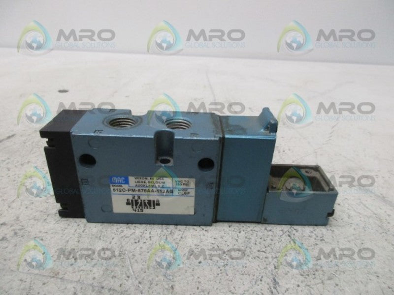 MAC 812C-PM-876AA-112AG SOLENOID VALVE (AS PICTURED)  UNMP
