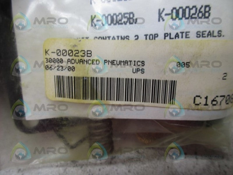 MAC K-00023B VALVE REPAIR KIT  NSMP