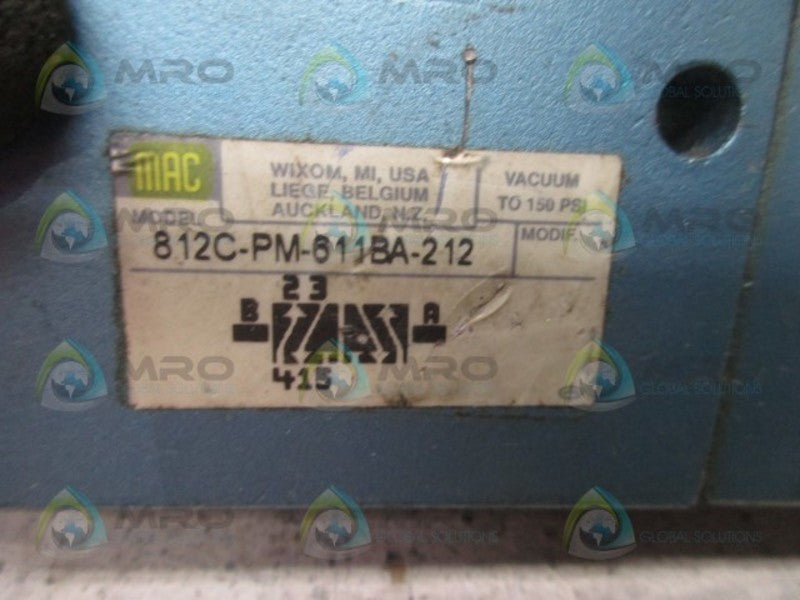 MAC 812C-PM-611BA-212 UNMP