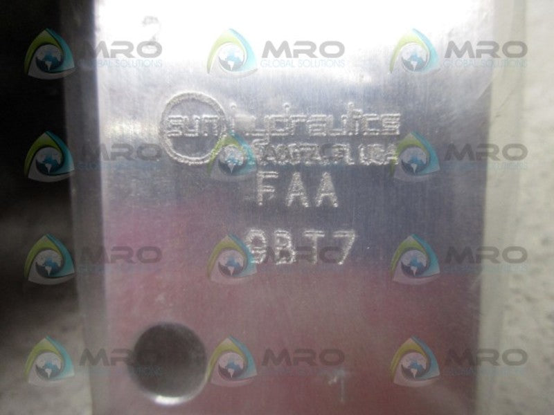 SUN FAA BLOCK  NSMP