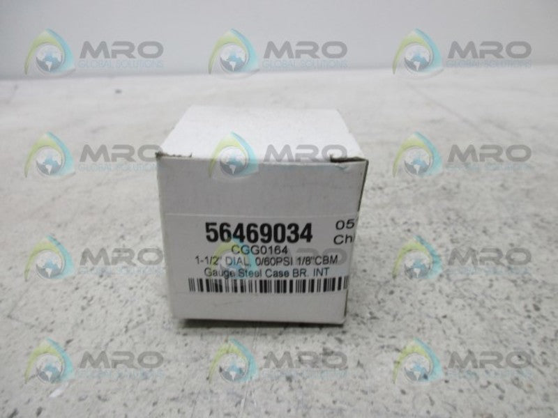 NULINE CGG0164 PRESSURE GAUGE 0 TO 60 PSI  NSMP