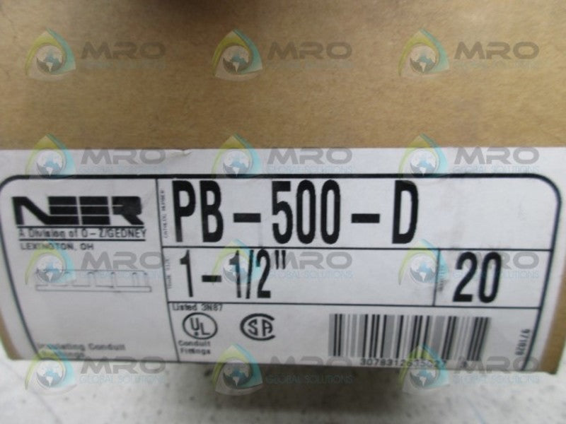 NEER PB-500-D RIGID CONDUIT BUSHING (BOX OF 16)  NSMP