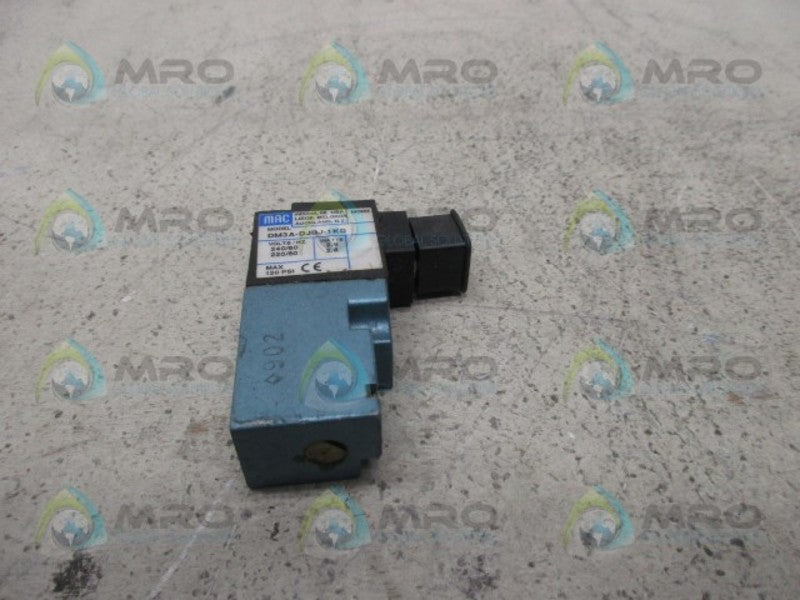MAC DM3A-DJBJ-1KD PNEUMATIC SOLENOID VALVE  UNMP