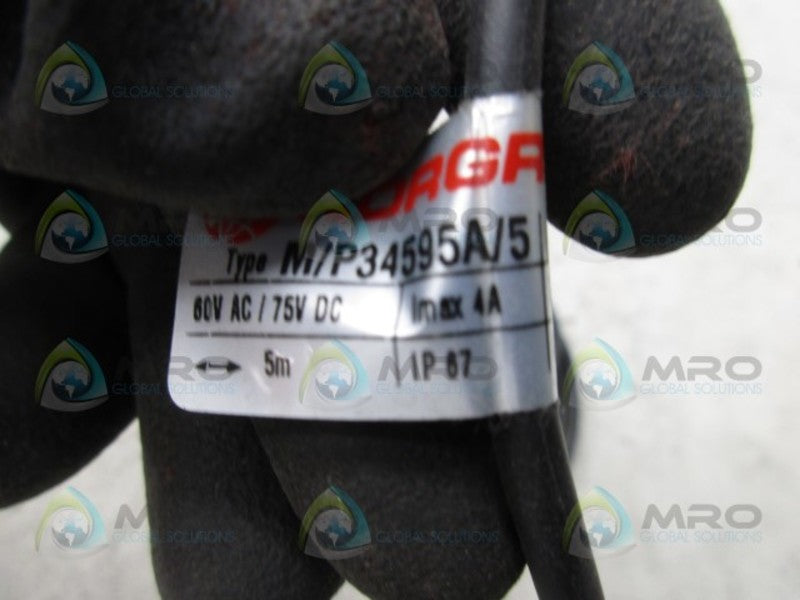 NORGREN M/P34595A/5 CONNECTOR CABLE  UNMP