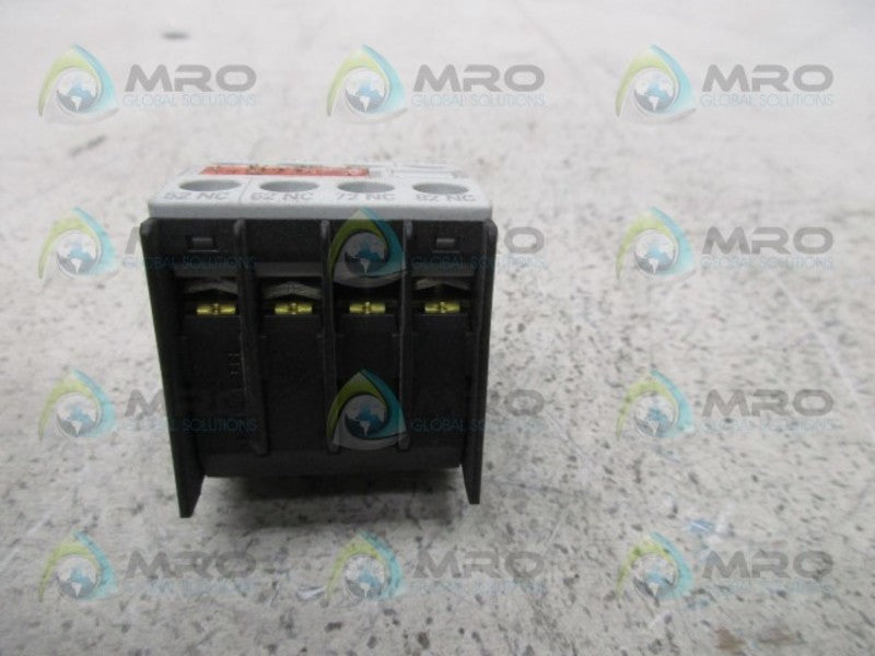 SIEMENS 3RH1911-1GA04-3AA1 AUXILIARY CONTACT BLOCK  UNMP