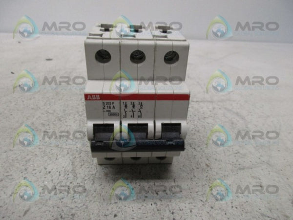 ABB S203P-Z16A CIRCUIT BREAKER  UNMP