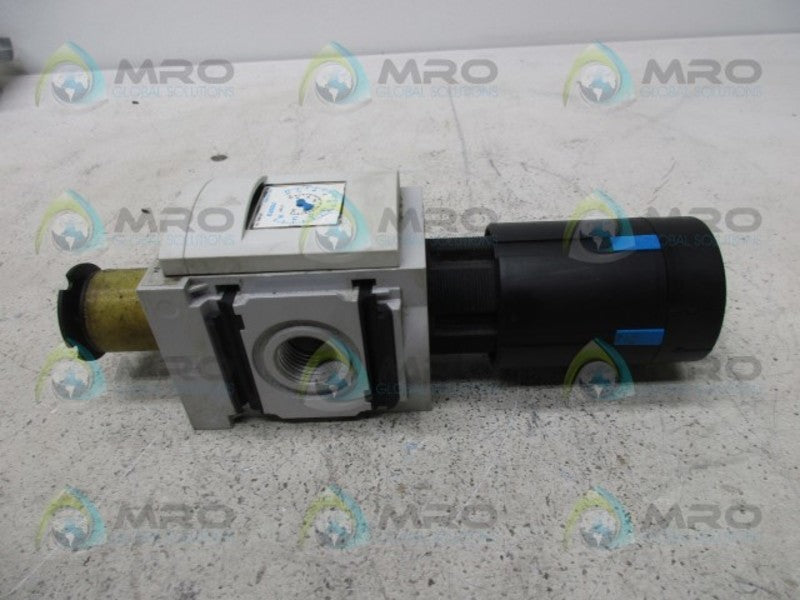 FESTO MS6-LFR-1/2-D7-EUV-AS FILTER REGULATOR UNIT (AS PICTURED)  UNMP