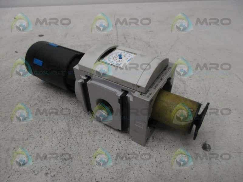 FESTO MS6-LFR-1/2-D7-EUV-AS FILTER REGULATOR UNIT (AS PICTURED)  UNMP