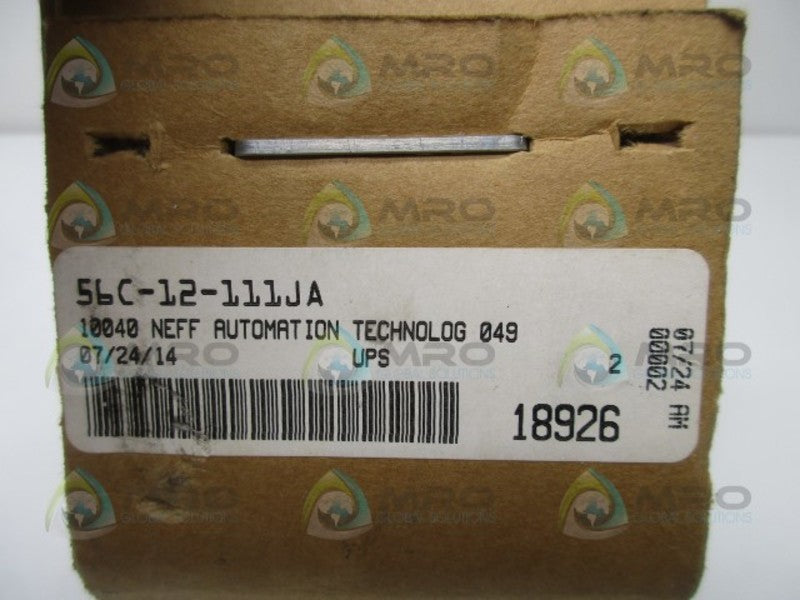 MAC 56C-12-111JA SOLENOID VALVE DATE:2014 * FACTORY SEALED *