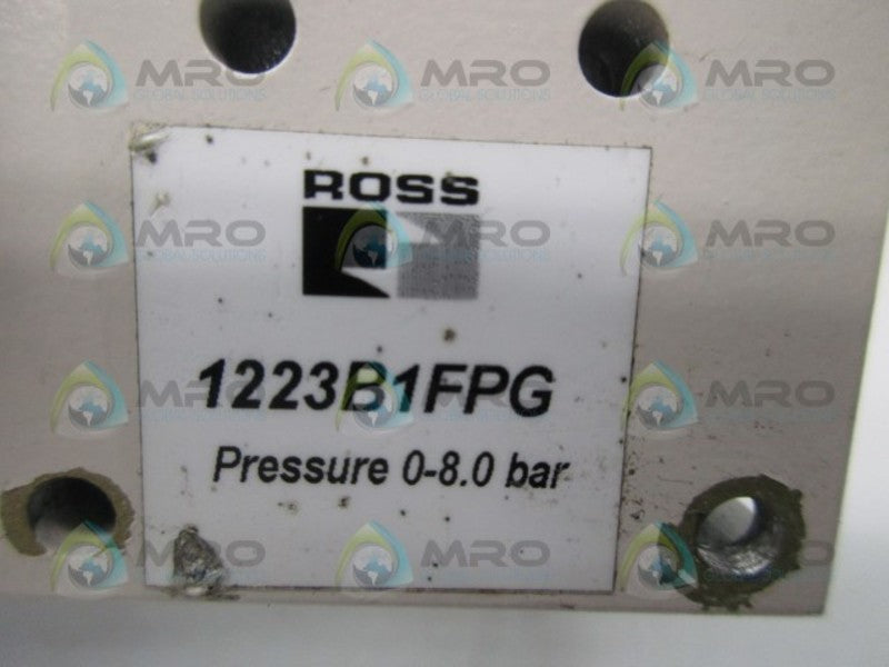 ROSS 1223B1FPG FLUSH MOUNTED GREEN PUSHBUTTON  UNMP