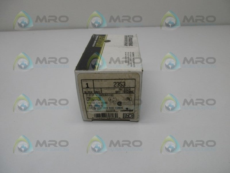 LEVITON 2353 LOCKING CONNECTOR PLUG  NSMP