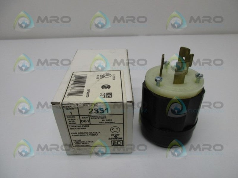 LEVITON 2351 TWIST LOCK PLUG  NSMP
