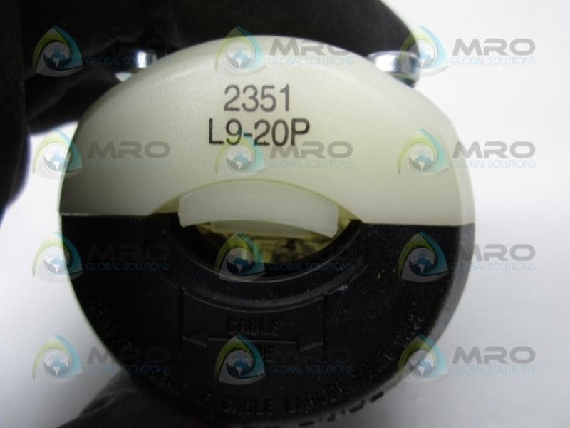 LEVITON 2351 TWIST LOCK PLUG  NSMP