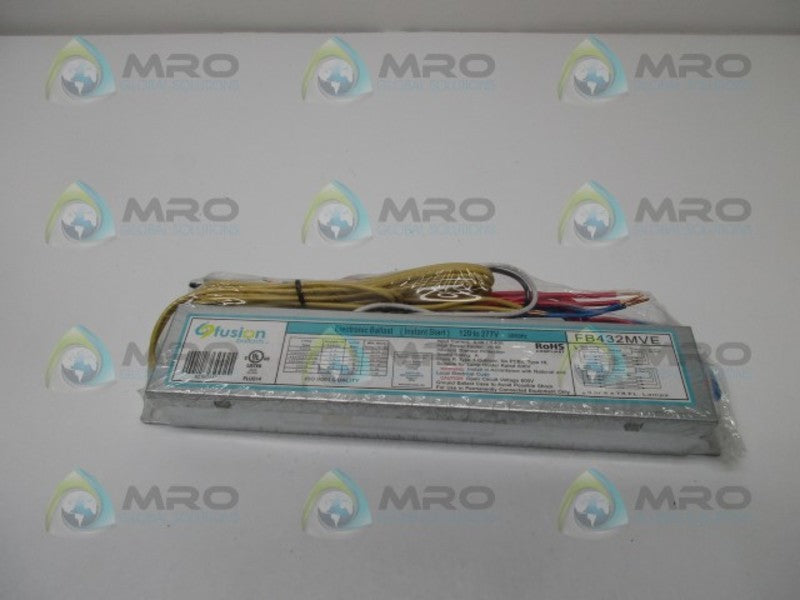 FUSION FB432MVE BALLAST * NEW IN ORIGINAL PACKAGE *
