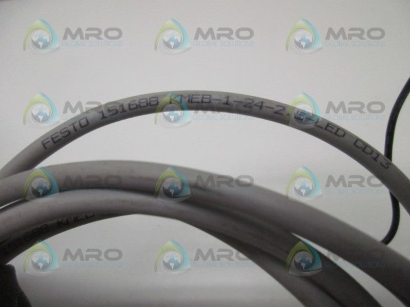 FESTO 151688 PLUG SOCKET W/ CABLE  UNMP