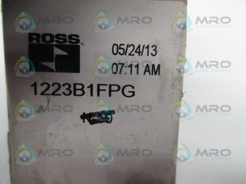 ROSS 1223B1FPG 3/2 SPRING RETURN 1/8 FLUSH  NSFS