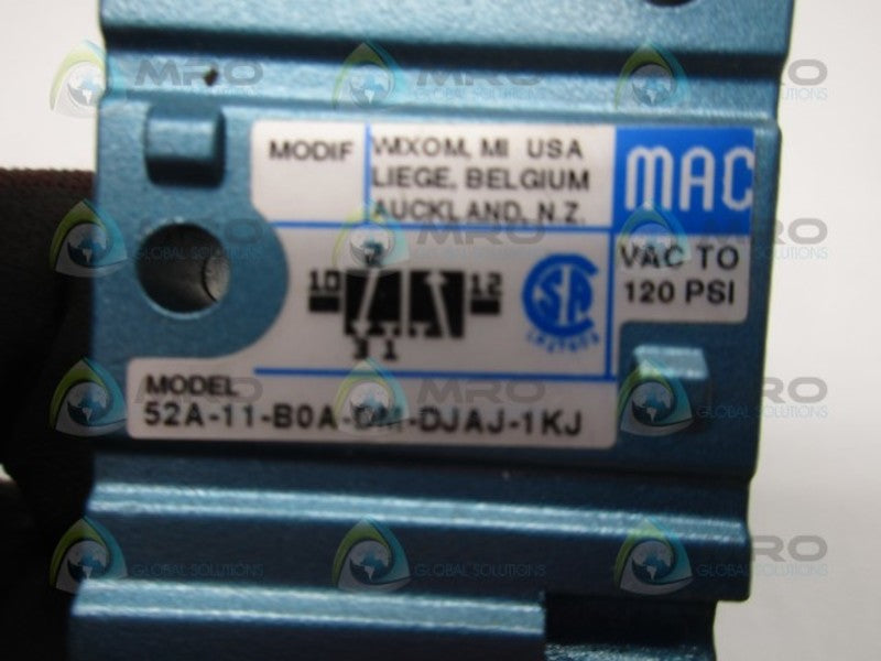 MAC 52A-11-B0A-DM-DJAJ-1KJ SOLENOID VALVE  NSMP