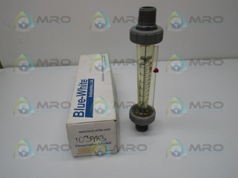 BLUE WHITE F-45500LK-12 FLOW METER  NSMP