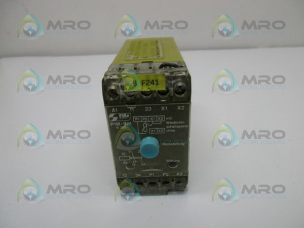 PILZ P1M-1NK/220V/1A/1R SAFETY RELAY  UNMP