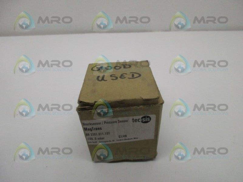 TECSIS 3301.011.101 PRESSURE TRANSDUCER (IN BOX)   UNMP