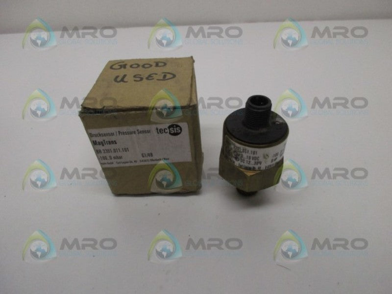 TECSIS 3301.011.101 PRESSURE TRANSDUCER (IN BOX)   UNMP