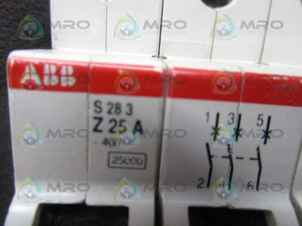 ABB S283-Z25A CIRCUIT BREAKER  UNMP