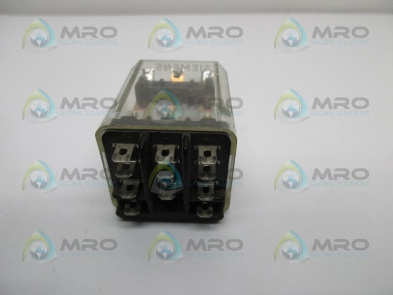 SIEMENS SUP14D15-24 COIL RELAY  UNMP