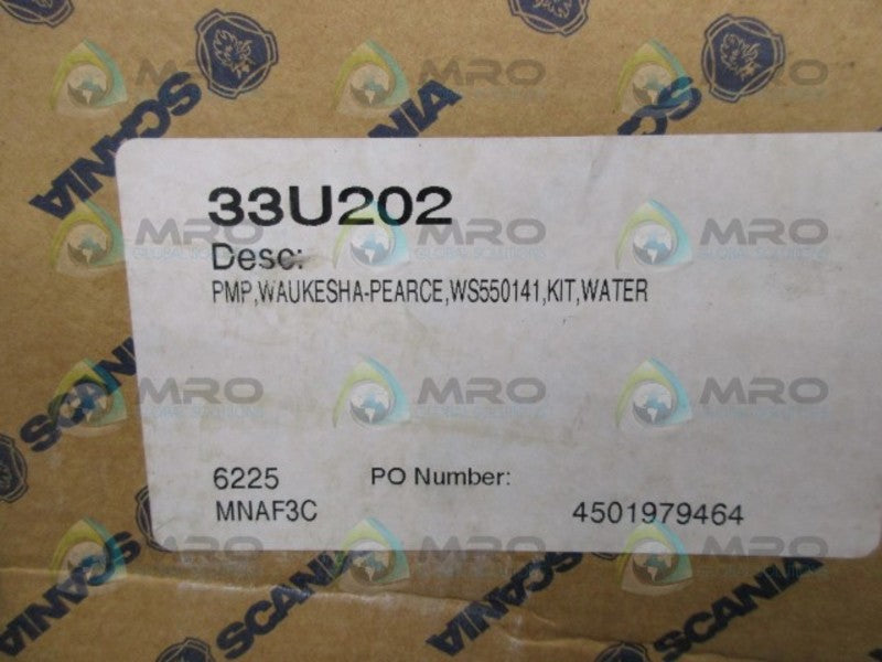 SCANIA 33U202 WATER PUMP KIT  NSMP