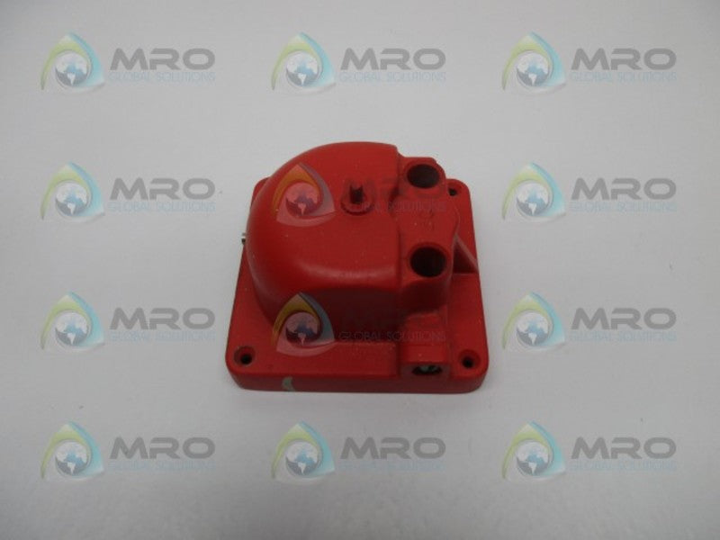 SIMPLEX 4080 RED VIBRATING BELL (IN BOX) * USED *