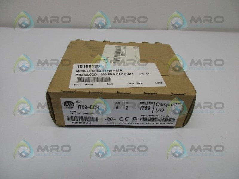 ALLEN BRADLEY 1769-ECR SER. A DATE: 2011 * FACTORY SEALED *