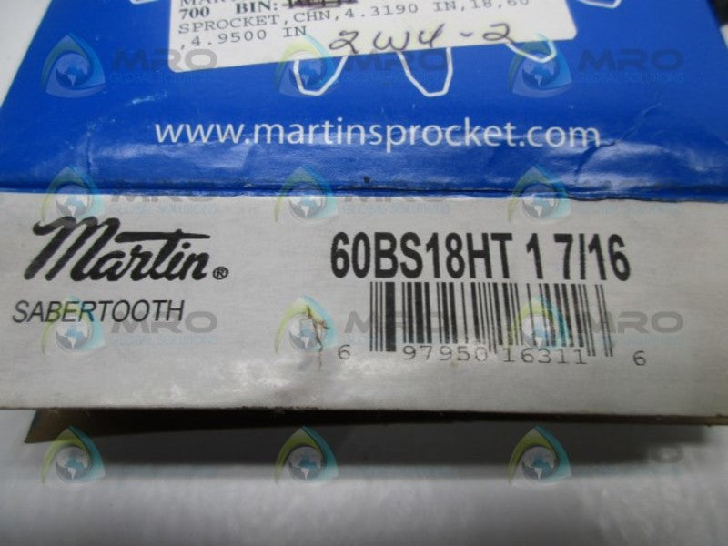 MARTIN 60BS18HT 1-7/16"  NSMP