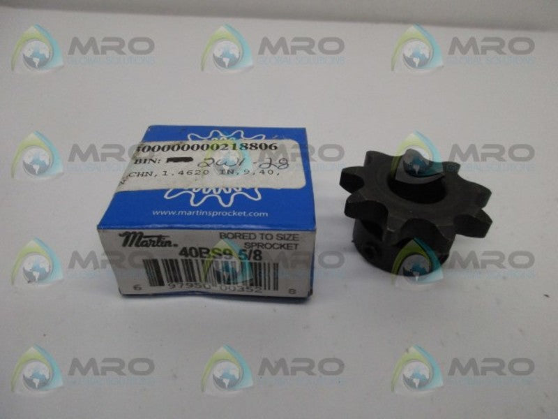 MARTIN 40BS9 SPROCKET 5/8"  NSMP