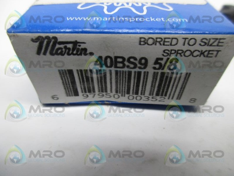 MARTIN 40BS9 SPROCKET 5/8"  NSMP