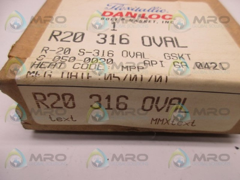 DAN-LOC R20-316 OVAL GASKET  NSMP