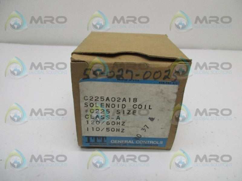 ITT C225A02A18 110/120V NSMP