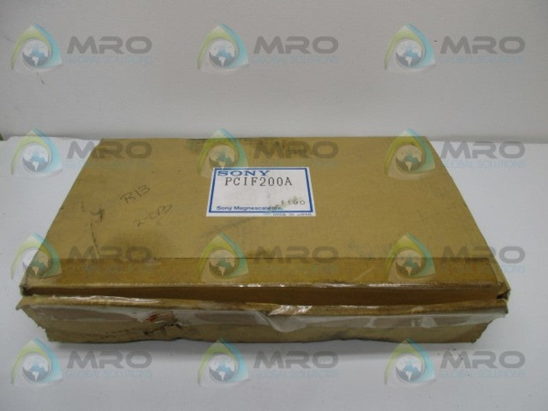 SONY PCIF200A DIGITAL I/O COMPUTER INTERFACE ADAPTER MODULE  NSMP