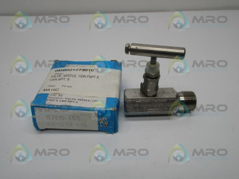 ANDERSON GREENWOOD H7VIS46Q 021273010 HYDRAULIC NEEDLE VALVE  NSMP