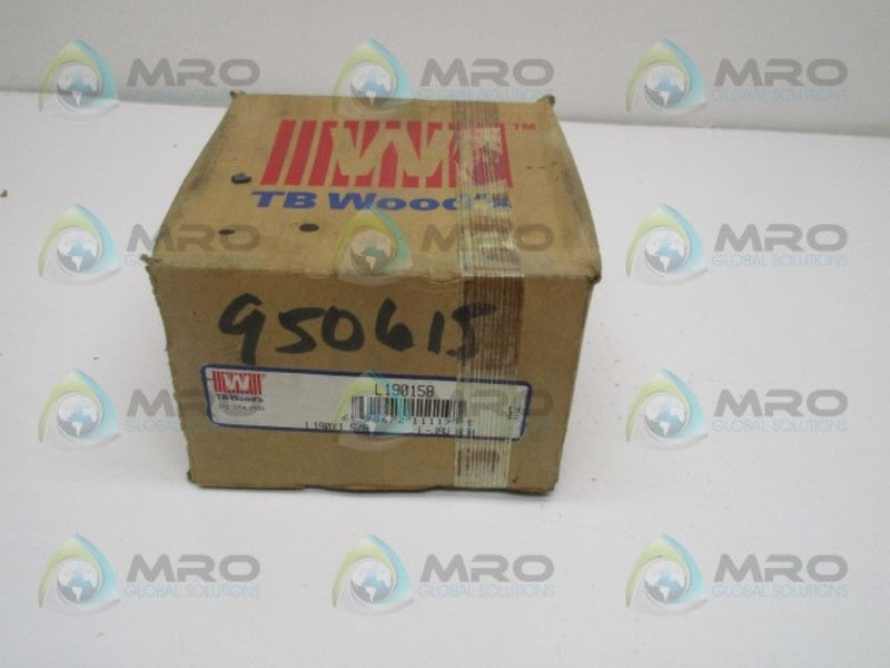 TB WOODS L190158 JAW COUPLING HUB  NSMP
