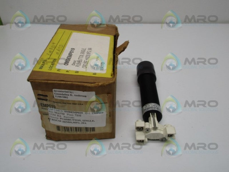 CROUSE HINDS EMP019 PUSHBUTTON  NSMP